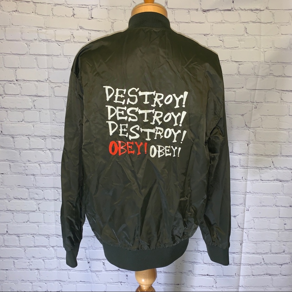 OBEY  Propaganda bomber jacket size M